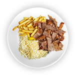 Doner, Potatoes & Cheese 