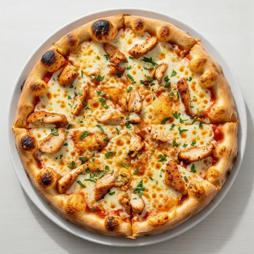 Chicken & Fresh Garlic Pizza 